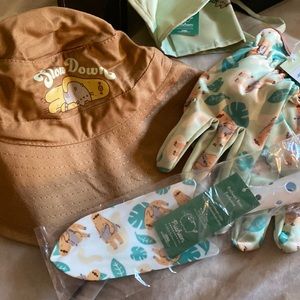 Pusheen gardening trio